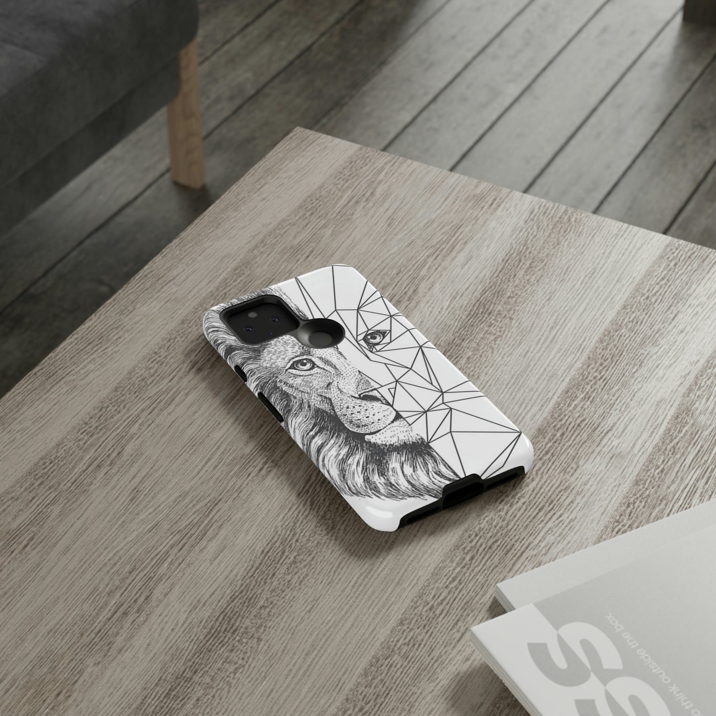 LION HEAD PHONE CASE