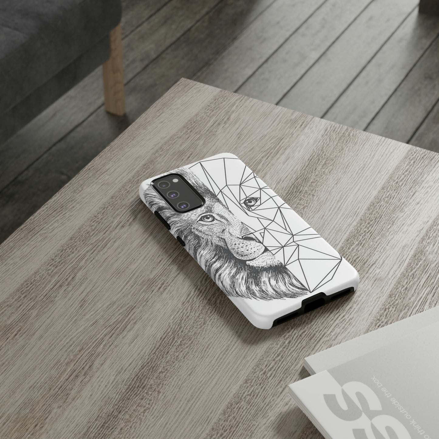 LION HEAD PHONE CASE