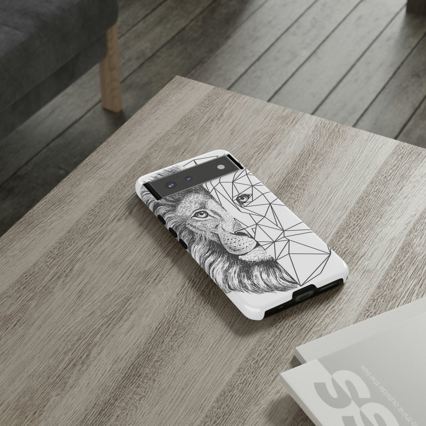 LION HEAD PHONE CASE