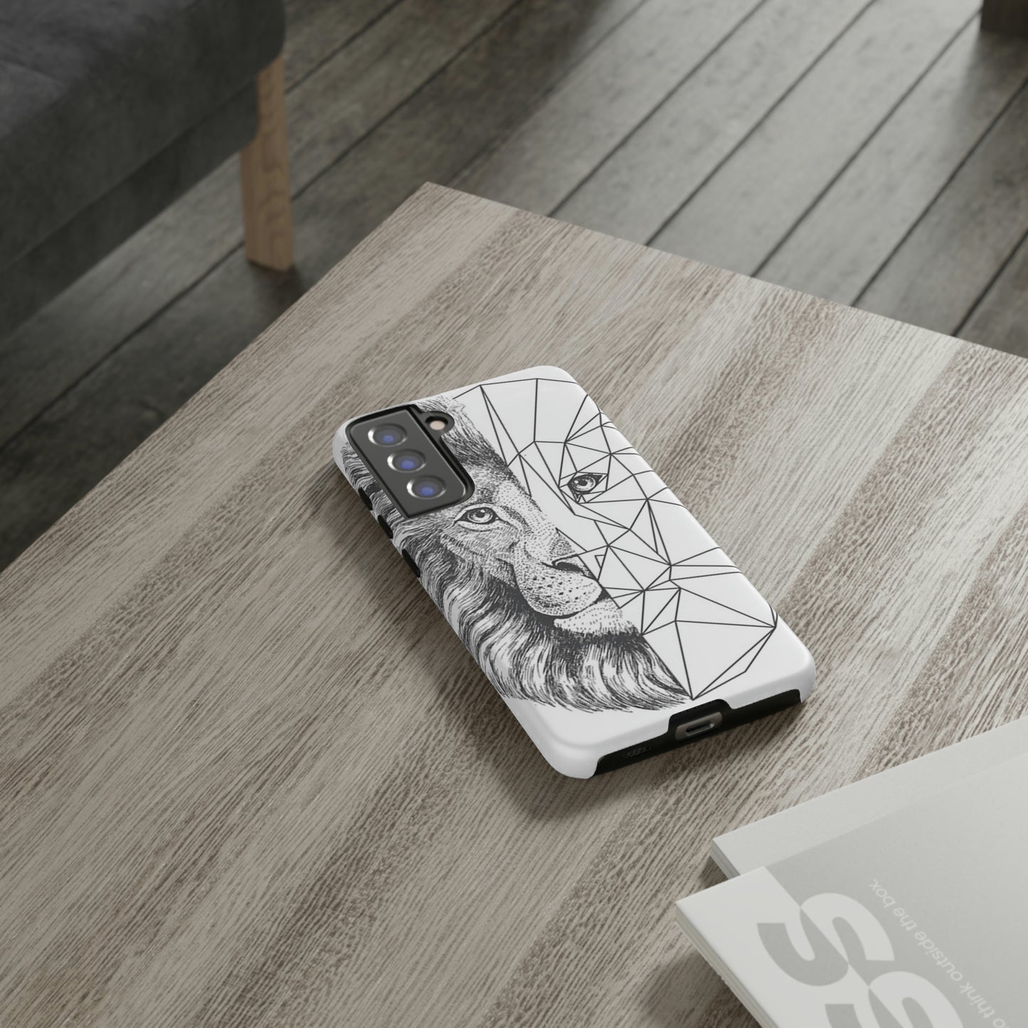 LION HEAD PHONE CASE