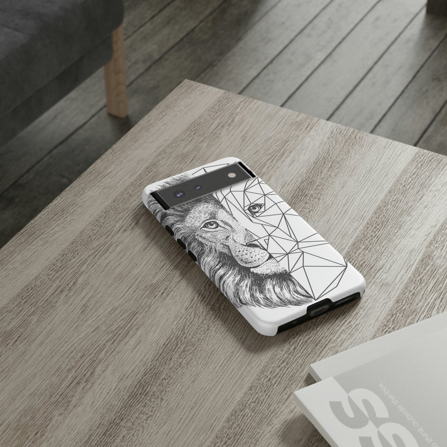 LION HEAD PHONE CASE